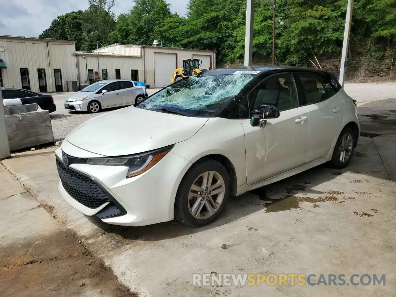 1 Photograph of a damaged car JTNB4RBE2L3080720 TOYOTA COROLLA 2020