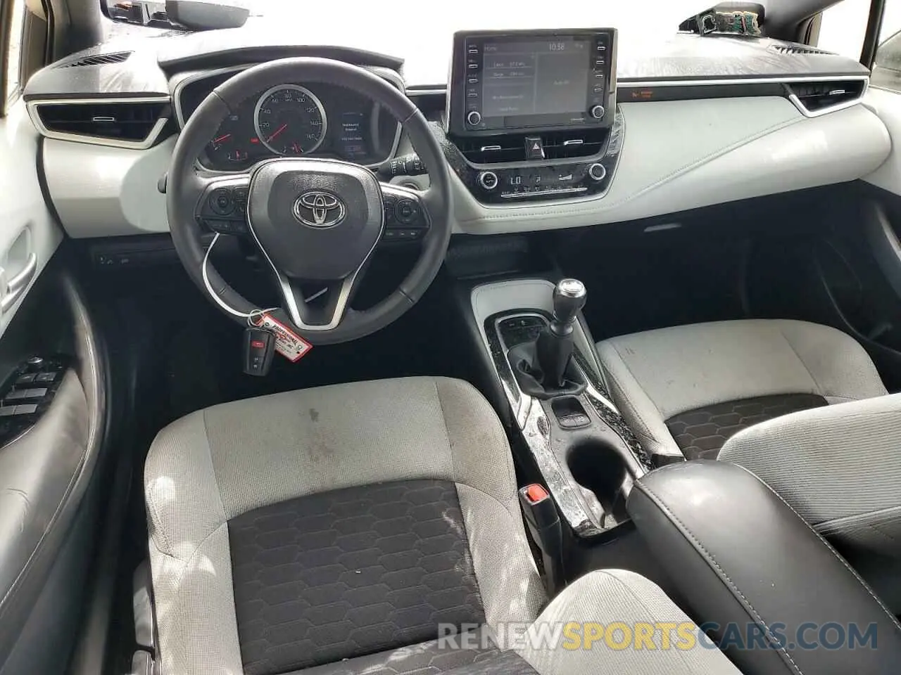 8 Photograph of a damaged car JTNB4RBE2L3080720 TOYOTA COROLLA 2020