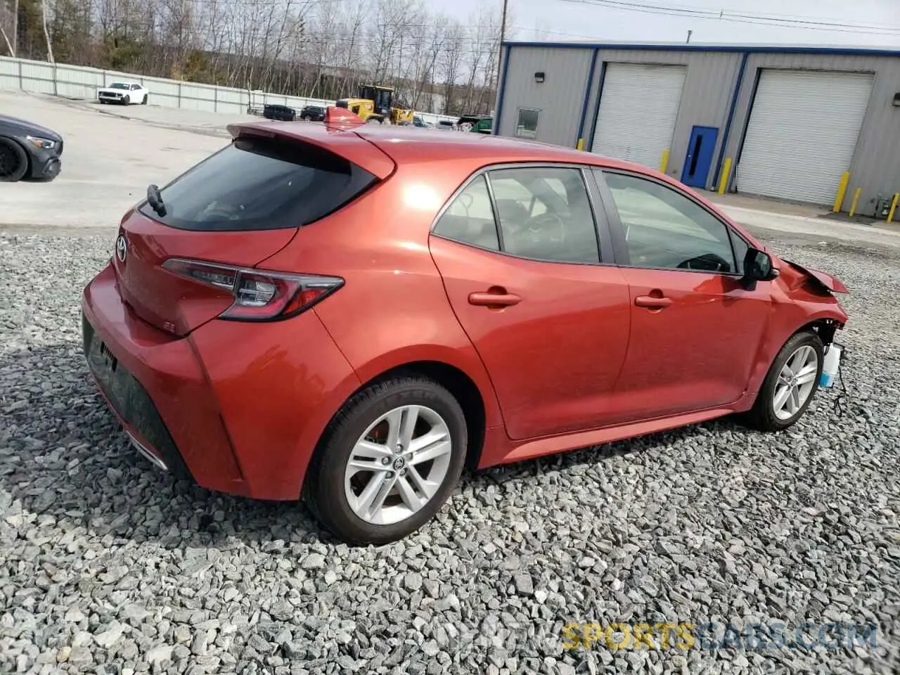 3 Photograph of a damaged car JTNB4RBE4L3074806 TOYOTA COROLLA 2020