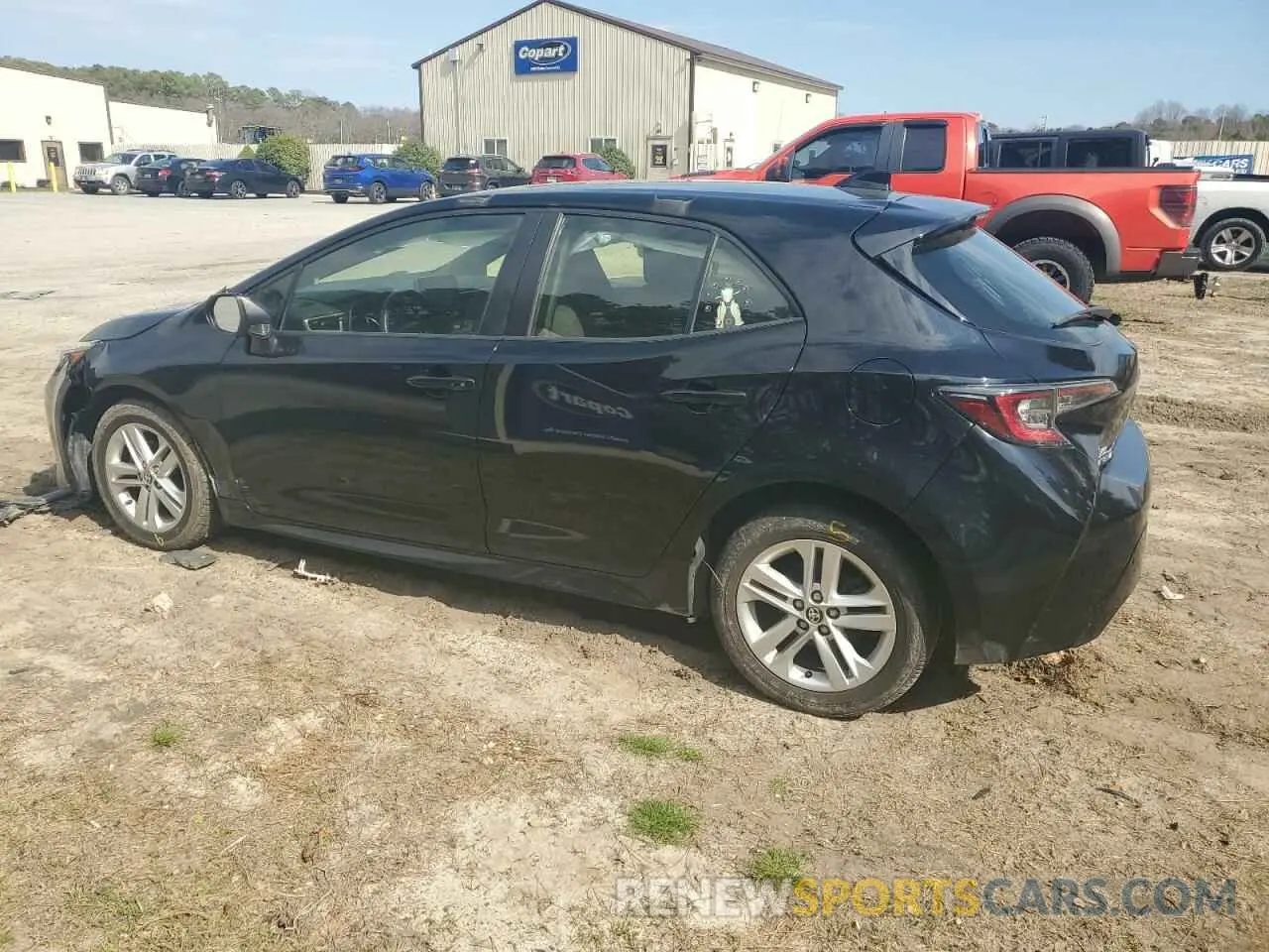 2 Photograph of a damaged car JTNB4RBE8L3087137 TOYOTA COROLLA 2020
