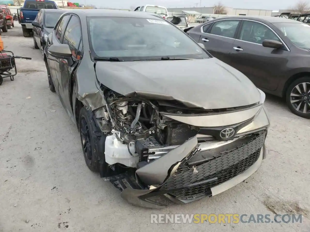 9 Photograph of a damaged car JTNB4RBE8L3098638 TOYOTA COROLLA 2020