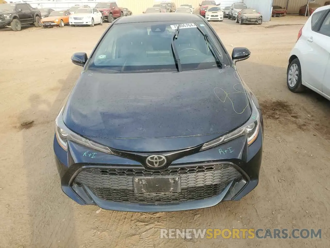 5 Photograph of a damaged car JTNB4RBE9L3080648 TOYOTA COROLLA 2020
