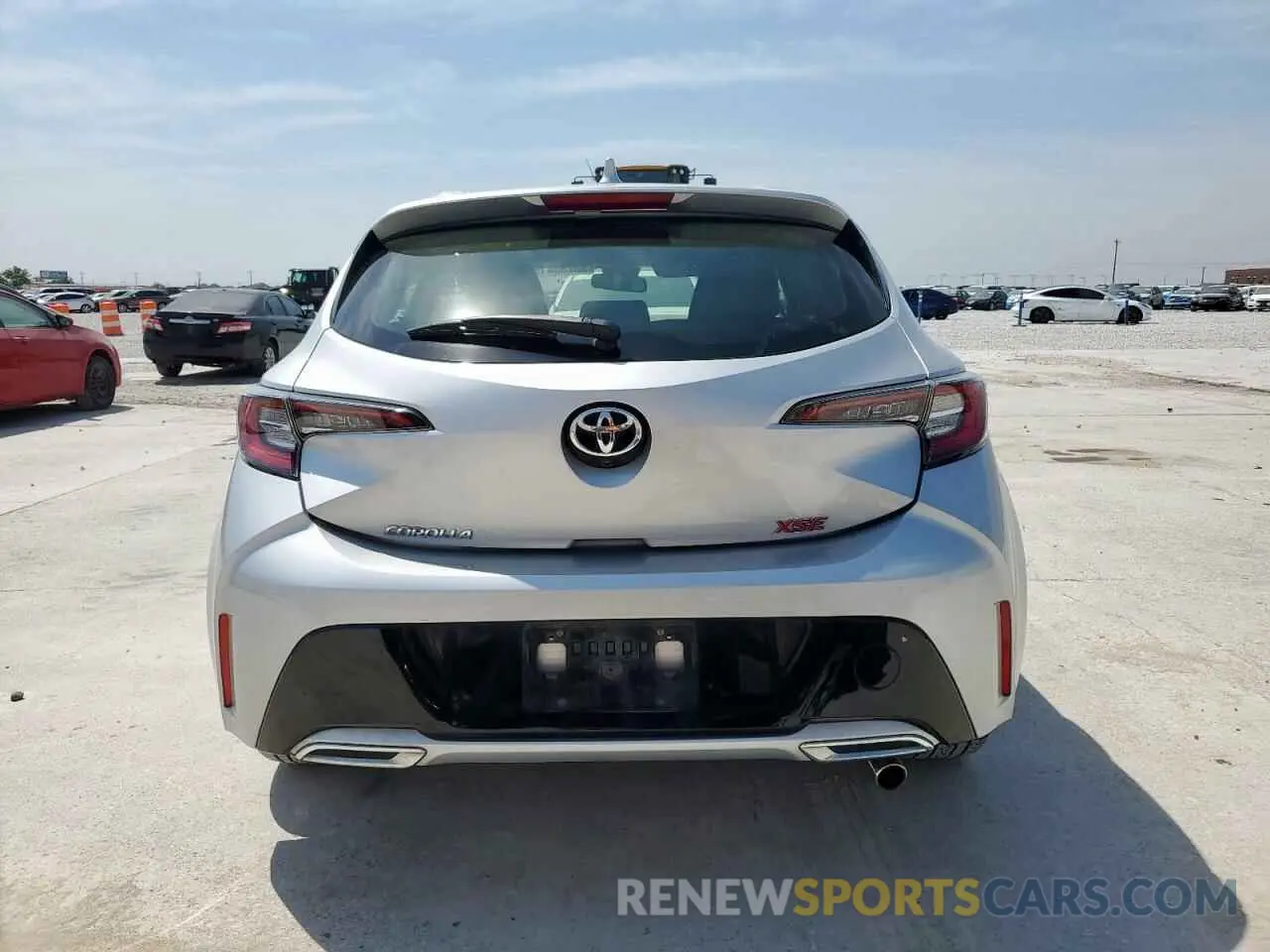 6 Photograph of a damaged car JTNC4RBE1L3077375 TOYOTA COROLLA 2020