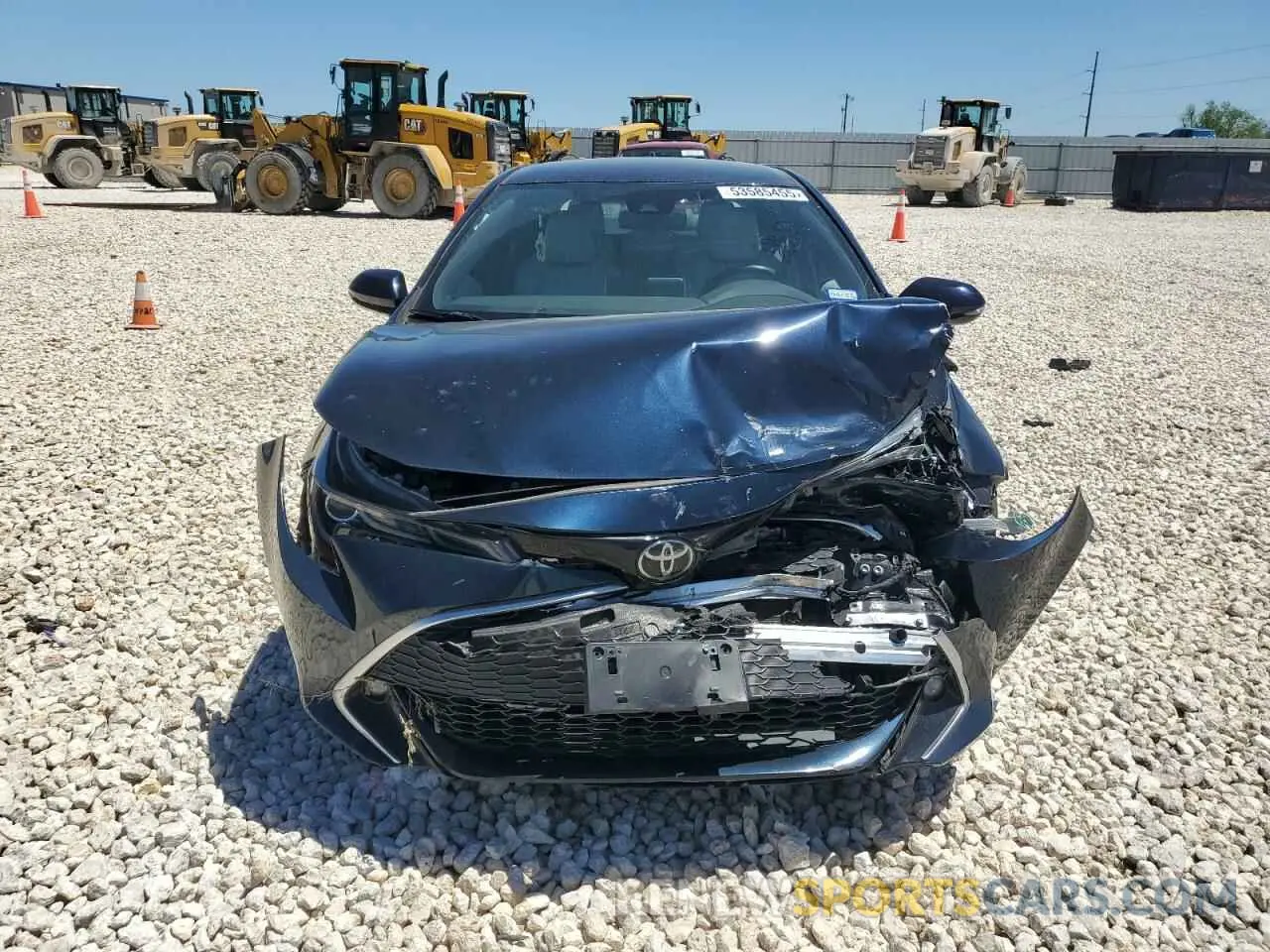 5 Photograph of a damaged car JTNC4RBE1L3084715 TOYOTA COROLLA 2020