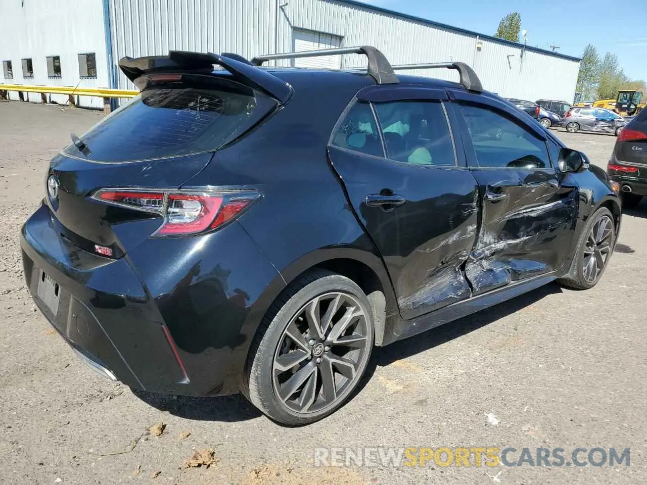 3 Photograph of a damaged car JTNC4RBE1L3096153 TOYOTA COROLLA 2020