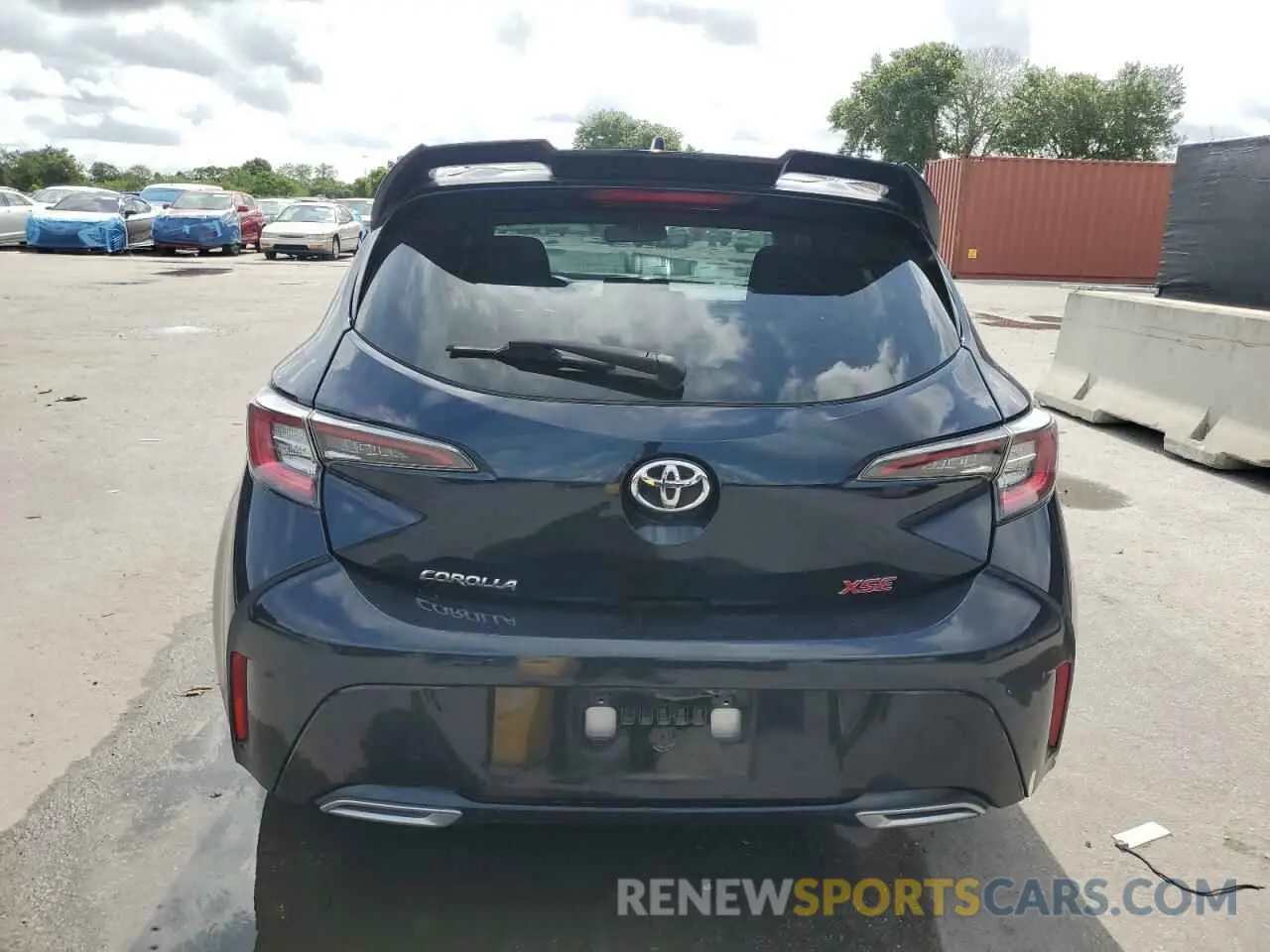 6 Photograph of a damaged car JTNC4RBE2L3091110 TOYOTA COROLLA 2020