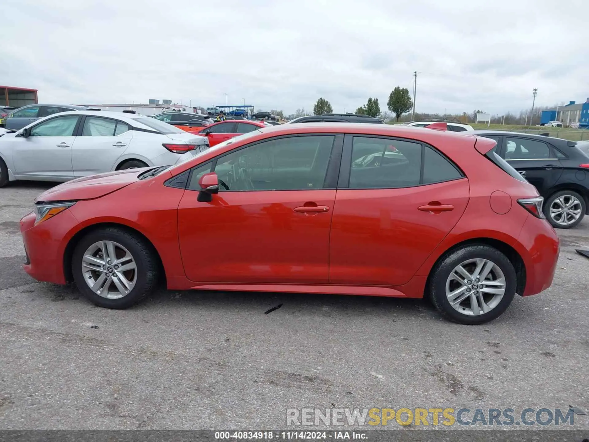 14 Photograph of a damaged car JTND4RBE0L3075069 TOYOTA COROLLA 2020