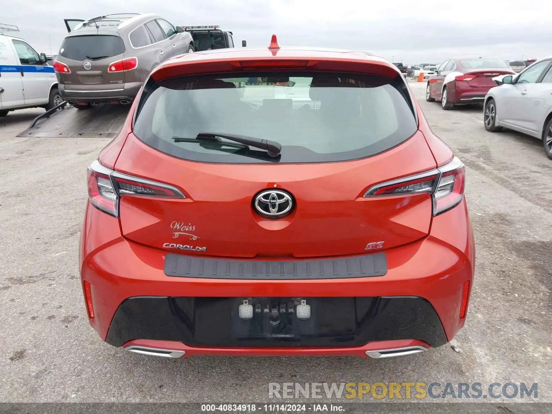 16 Photograph of a damaged car JTND4RBE0L3075069 TOYOTA COROLLA 2020