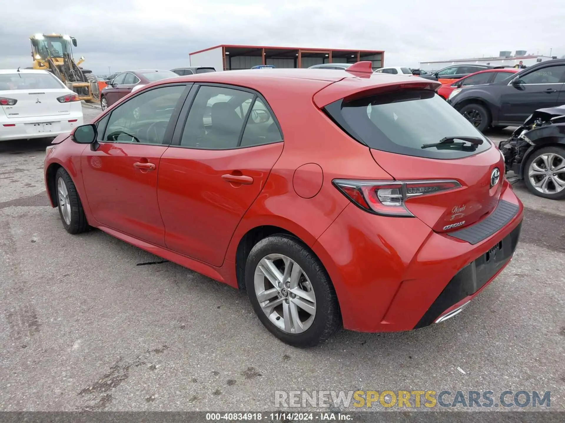 3 Photograph of a damaged car JTND4RBE0L3075069 TOYOTA COROLLA 2020