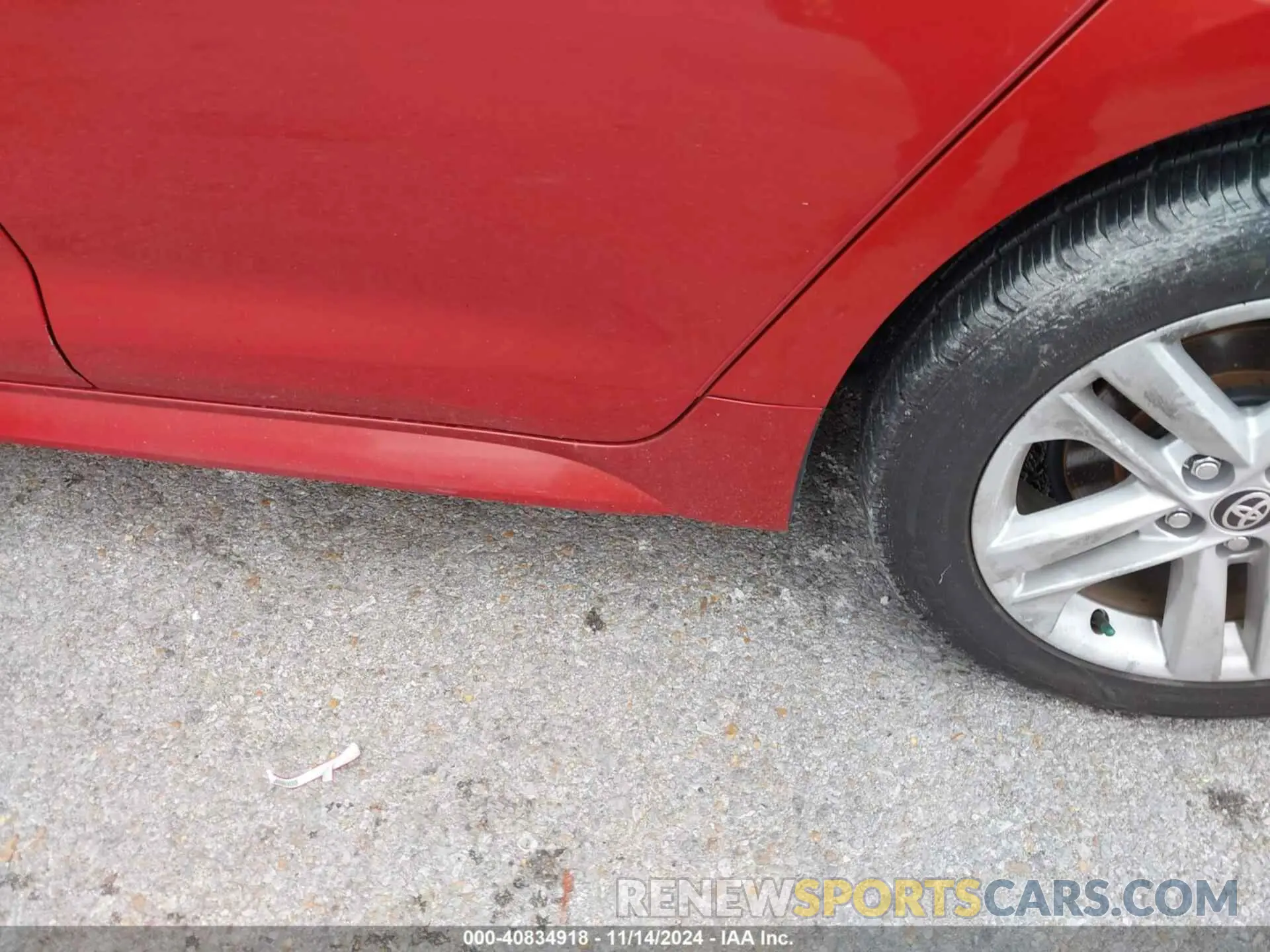 6 Photograph of a damaged car JTND4RBE0L3075069 TOYOTA COROLLA 2020