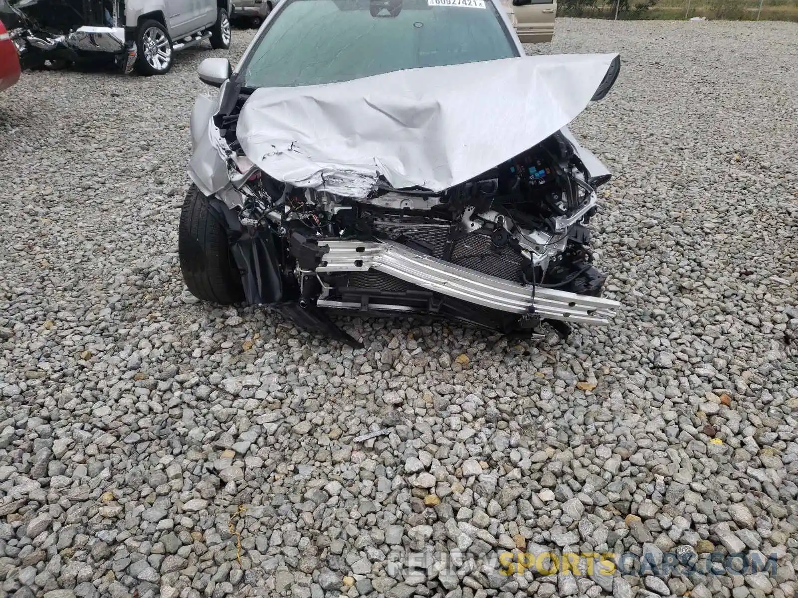 9 Photograph of a damaged car JTND4RBE0L3093118 TOYOTA COROLLA 2020