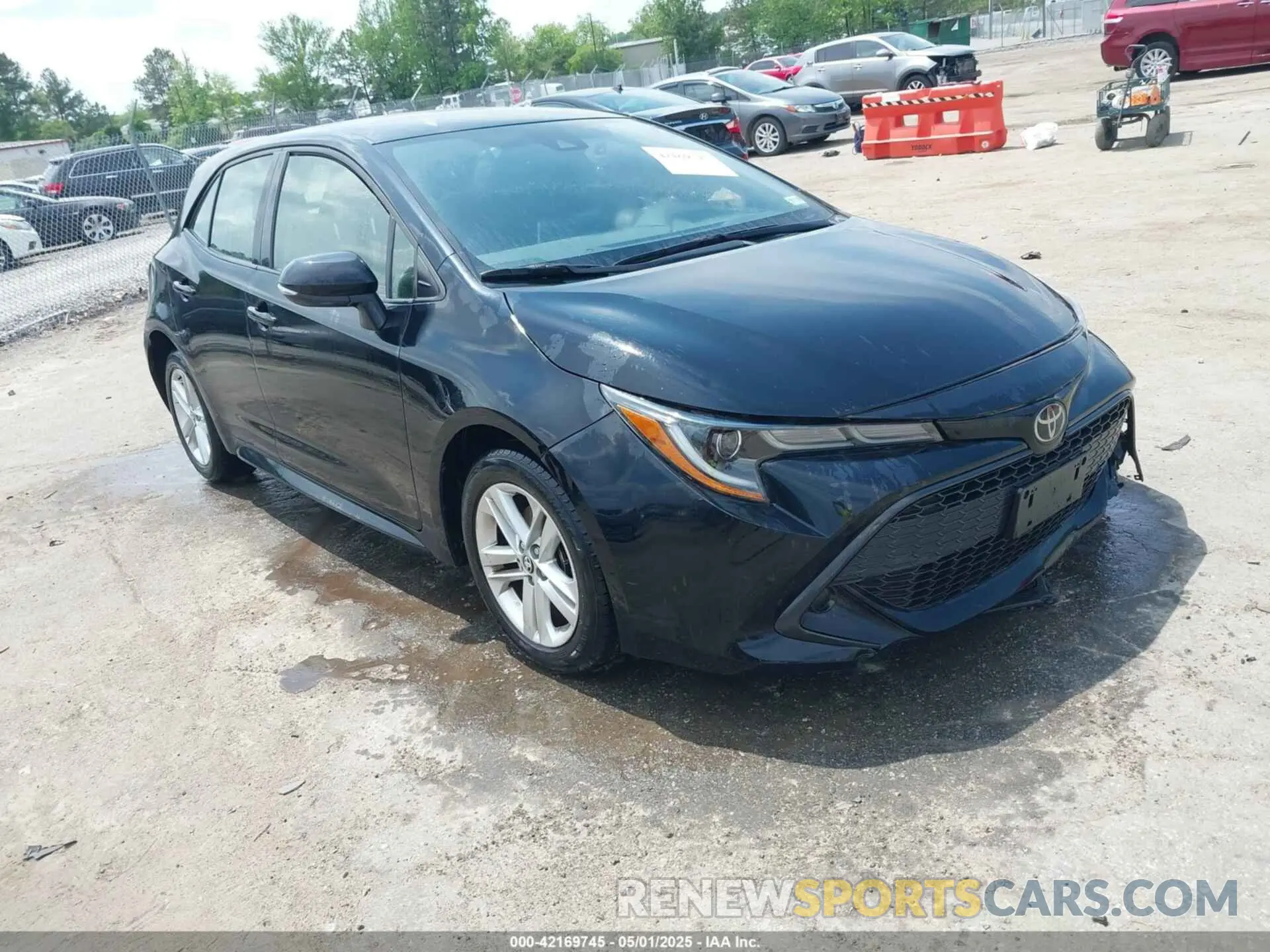 1 Photograph of a damaged car JTND4RBE1L3088154 TOYOTA COROLLA 2020