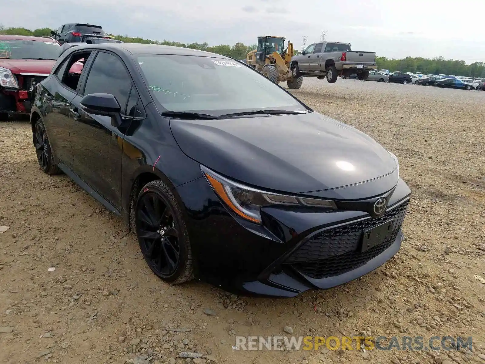 1 Photograph of a damaged car JTND4RBE2L3074053 TOYOTA COROLLA 2020