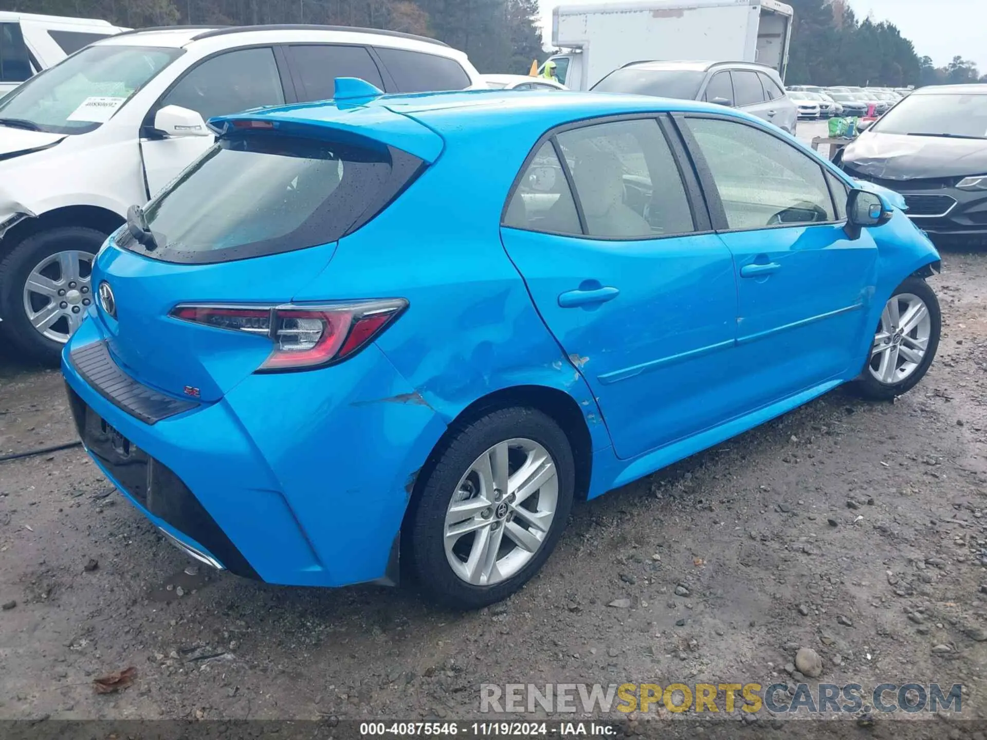 4 Photograph of a damaged car JTND4RBE2L3096179 TOYOTA COROLLA 2020