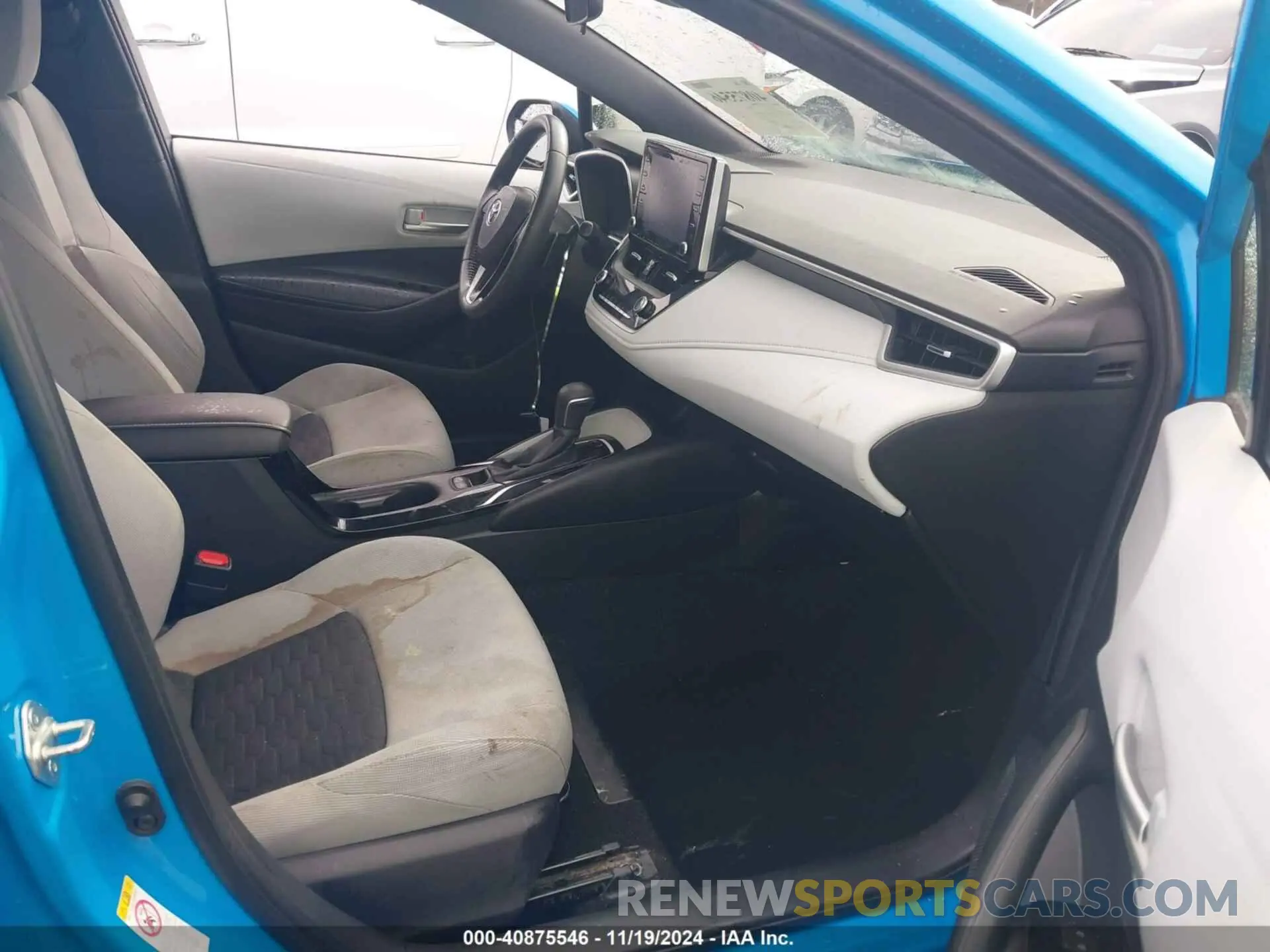 5 Photograph of a damaged car JTND4RBE2L3096179 TOYOTA COROLLA 2020