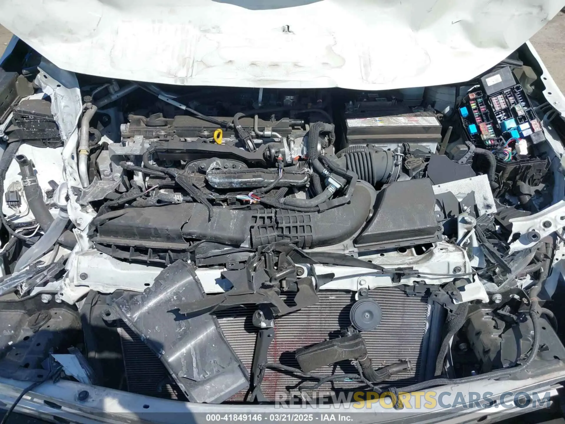 10 Photograph of a damaged car JTND4RBE2L3100649 TOYOTA COROLLA 2020