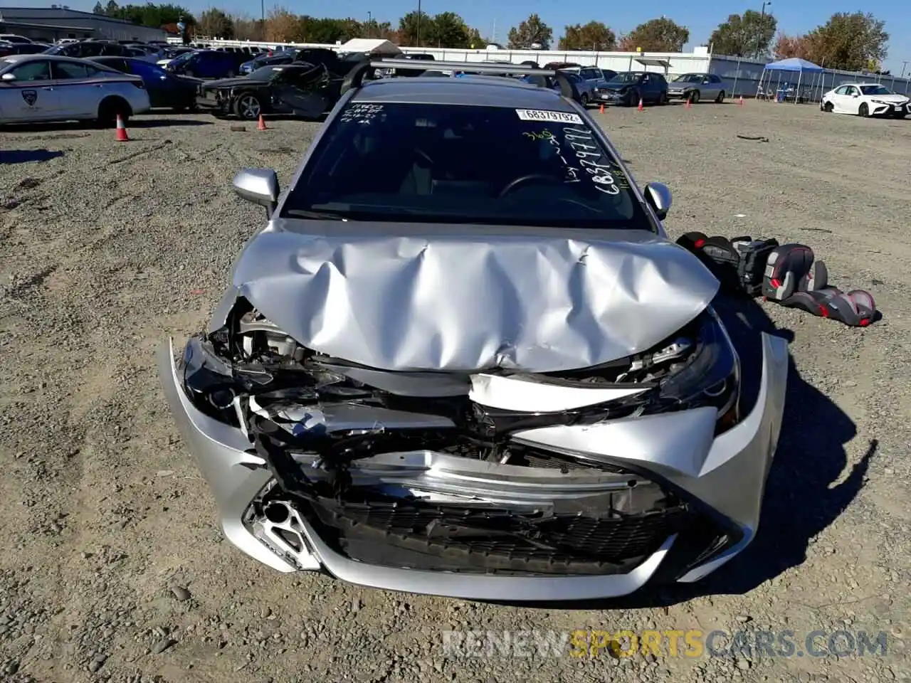 5 Photograph of a damaged car JTND4RBE3L3098149 TOYOTA COROLLA 2020