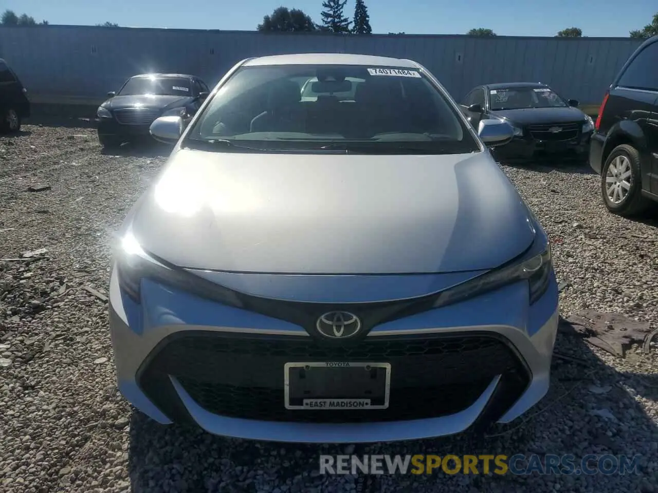 5 Photograph of a damaged car JTND4RBE4L3080632 TOYOTA COROLLA 2020