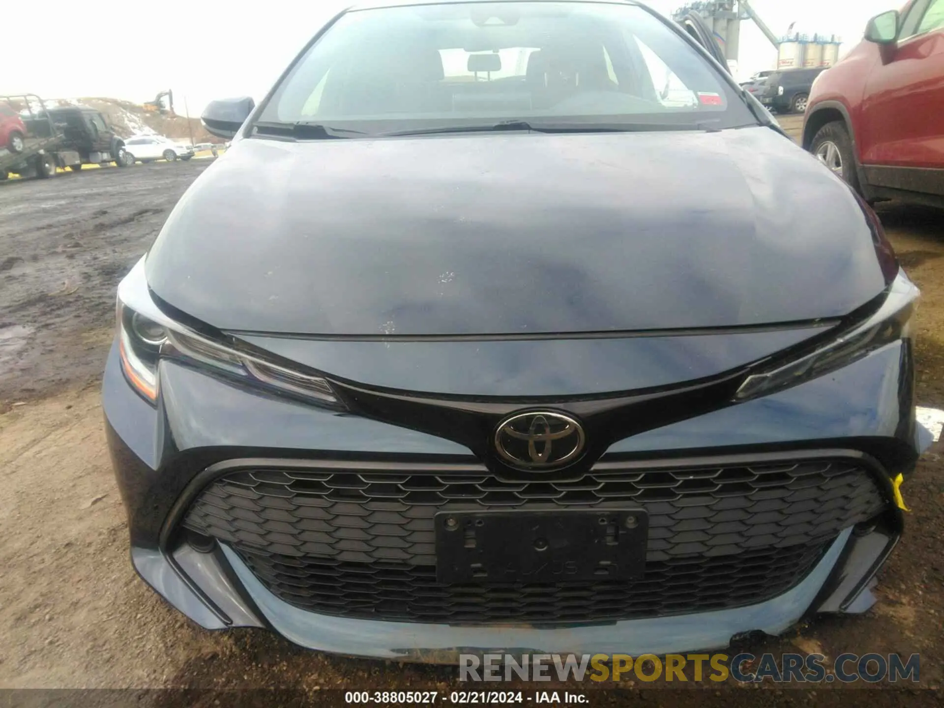 12 Photograph of a damaged car JTND4RBE4L3081067 TOYOTA COROLLA 2020