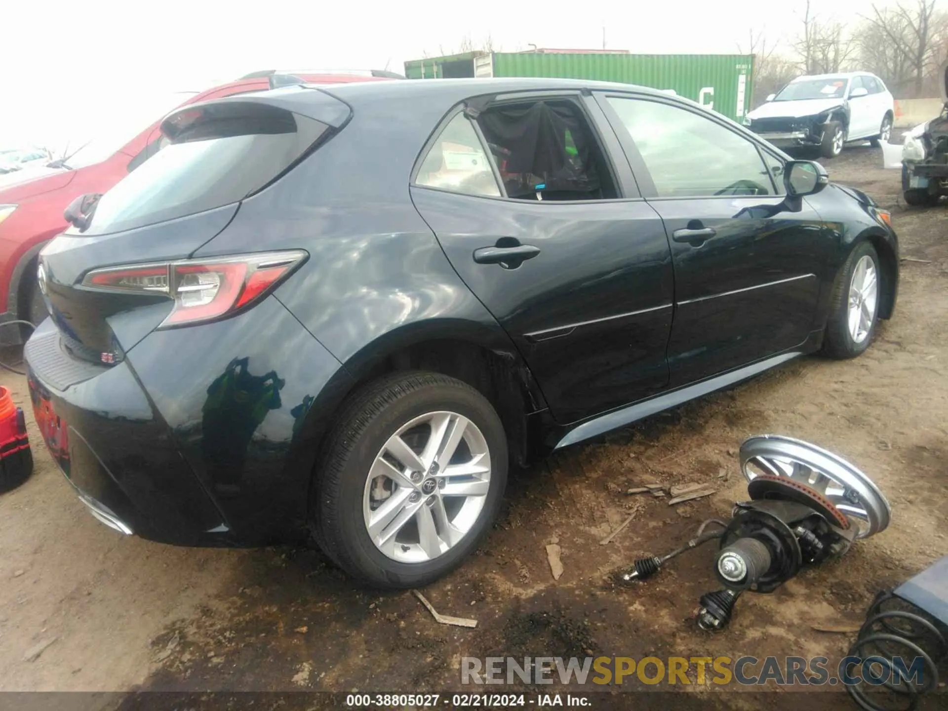 4 Photograph of a damaged car JTND4RBE4L3081067 TOYOTA COROLLA 2020