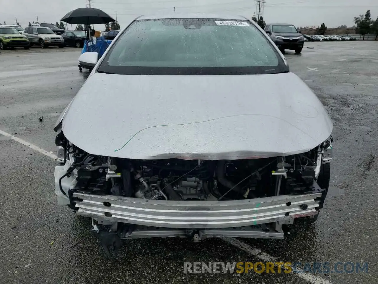 5 Photograph of a damaged car JTND4RBE5L3094703 TOYOTA COROLLA 2020