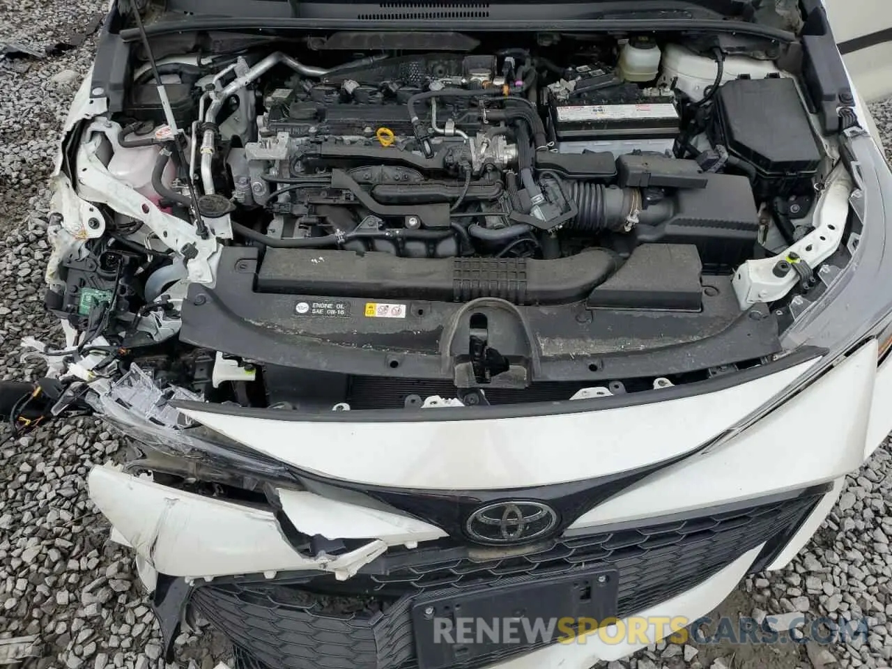 11 Photograph of a damaged car JTND4RBE6L3088702 TOYOTA COROLLA 2020