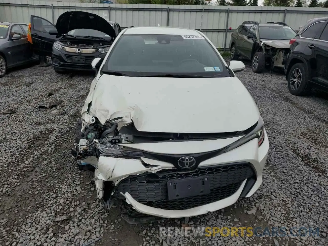 5 Photograph of a damaged car JTND4RBE6L3088702 TOYOTA COROLLA 2020