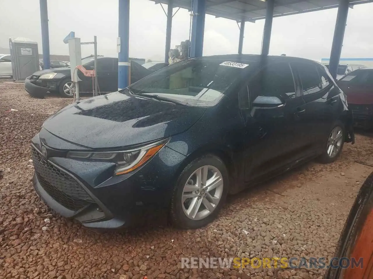 1 Photograph of a damaged car JTND4RBE6L3090482 TOYOTA COROLLA 2020