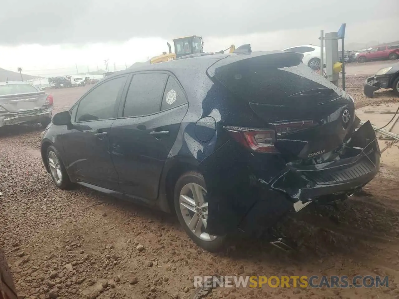 2 Photograph of a damaged car JTND4RBE6L3090482 TOYOTA COROLLA 2020