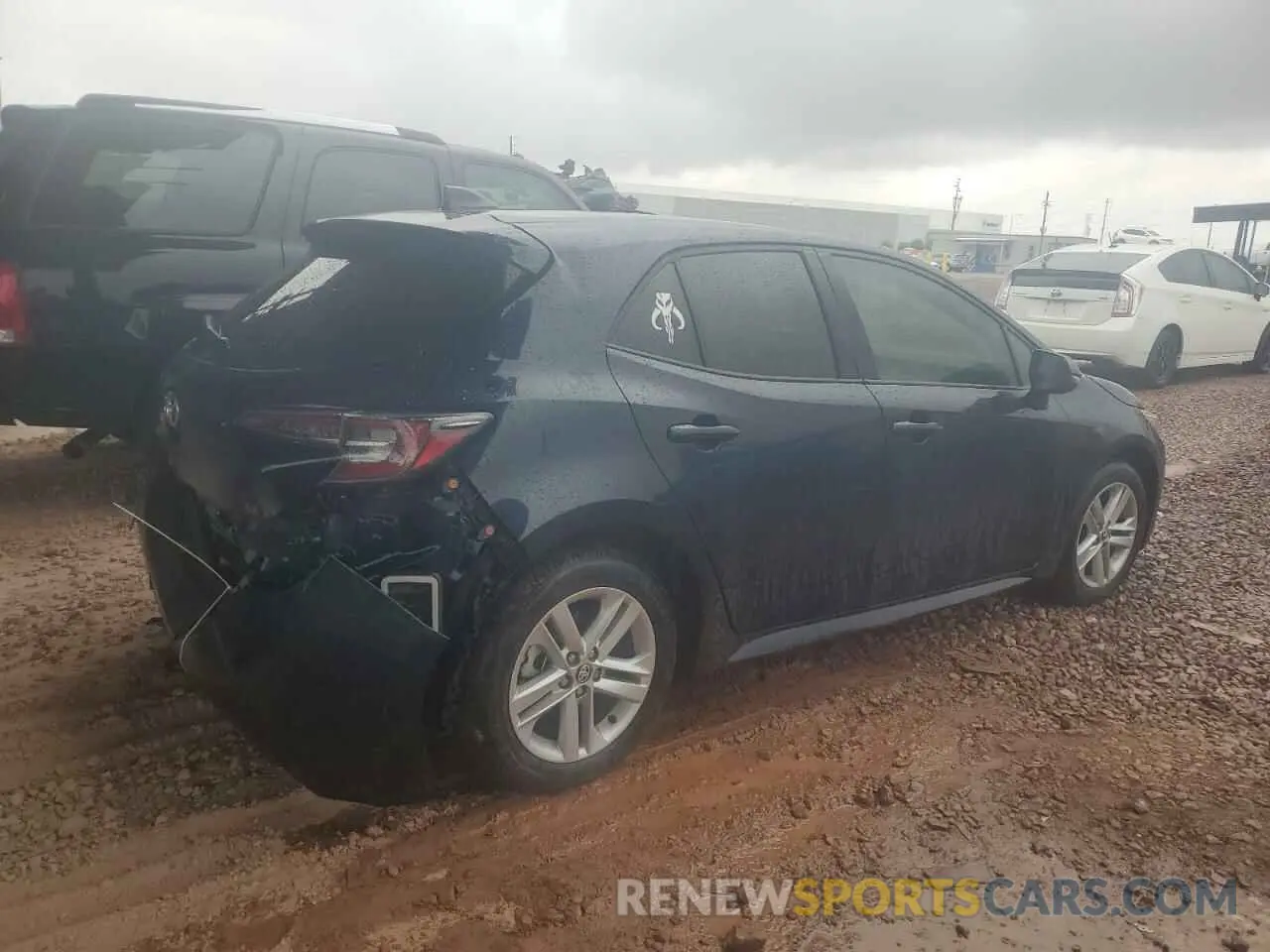 3 Photograph of a damaged car JTND4RBE6L3090482 TOYOTA COROLLA 2020