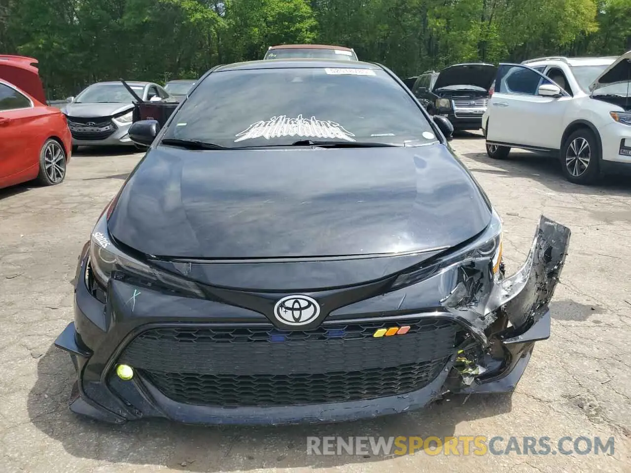 5 Photograph of a damaged car JTND4RBE6L3103862 TOYOTA COROLLA 2020