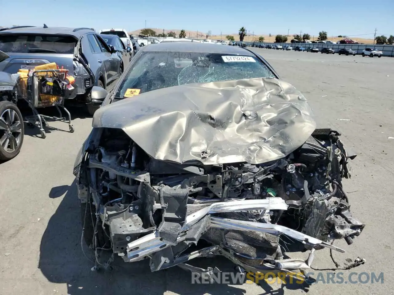 5 Photograph of a damaged car JTND4RBE7L3094881 TOYOTA COROLLA 2020
