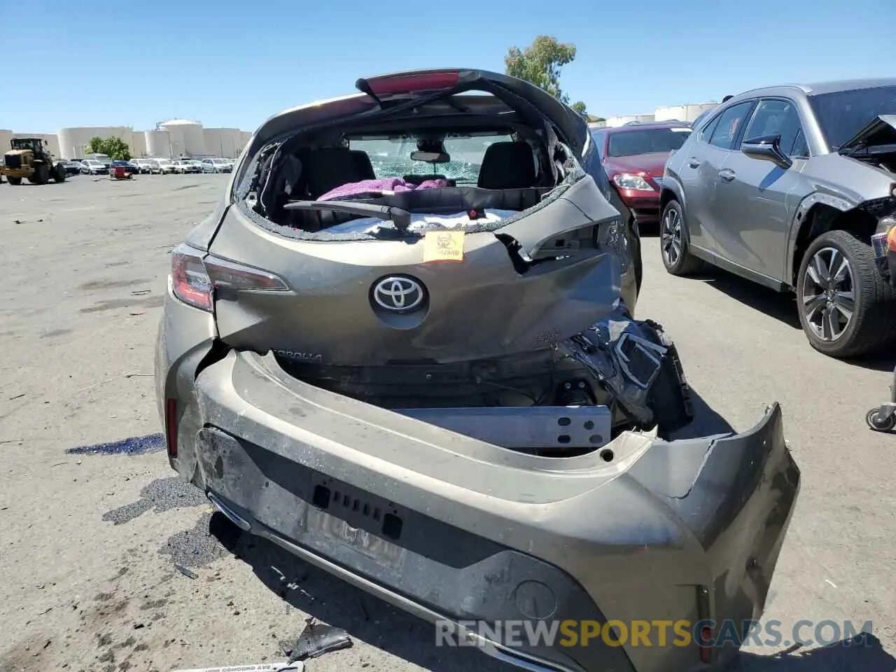 6 Photograph of a damaged car JTND4RBE7L3094881 TOYOTA COROLLA 2020