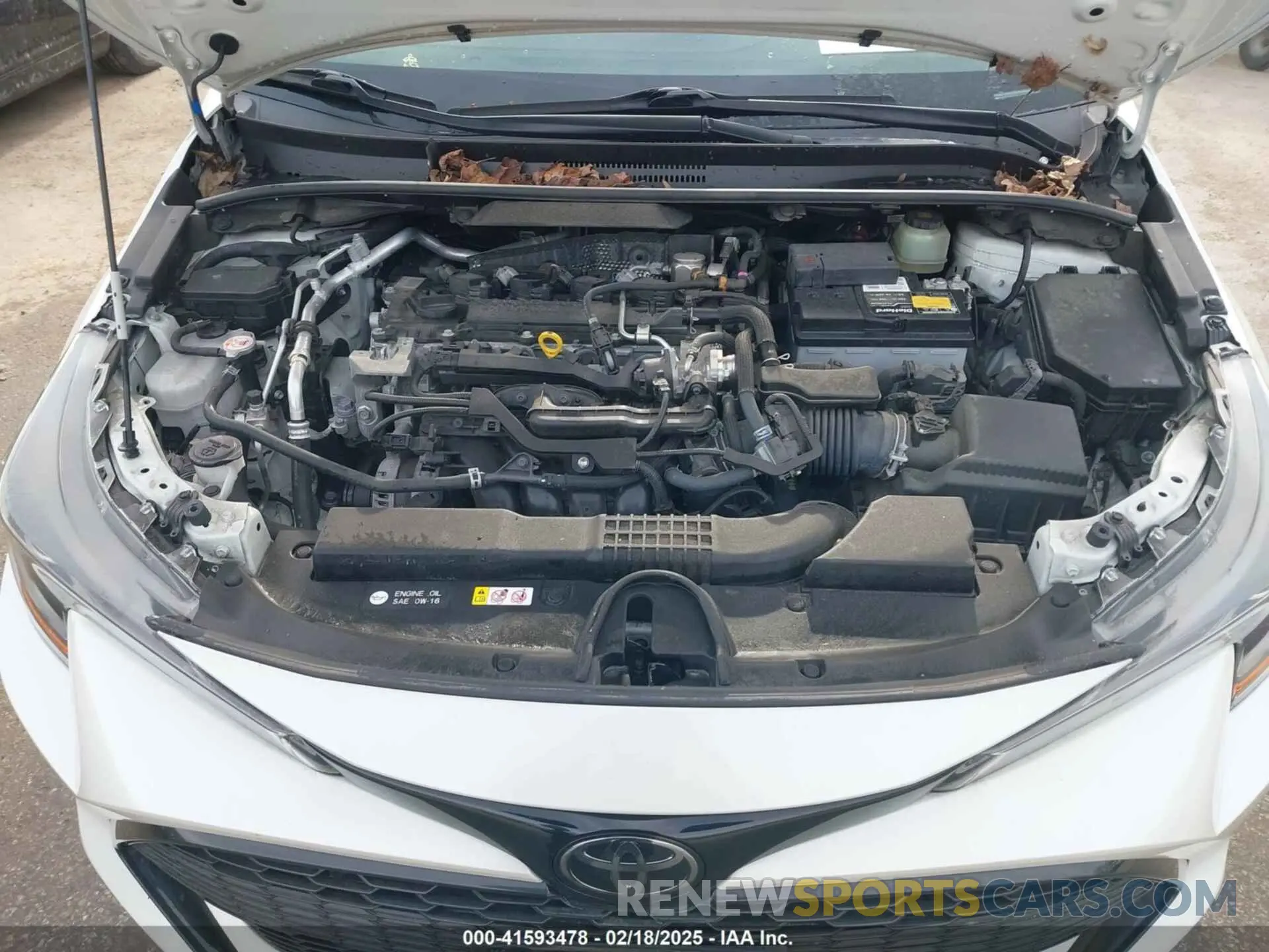 10 Photograph of a damaged car JTND4RBE8L3084067 TOYOTA COROLLA 2020