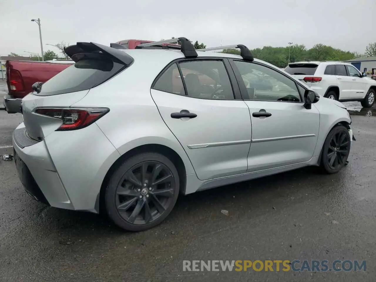 3 Photograph of a damaged car JTND4RBE8L3086868 TOYOTA COROLLA 2020