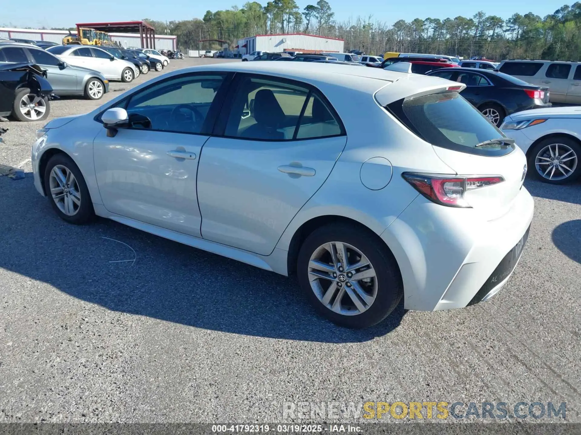 3 Photograph of a damaged car JTND4RBE8L3089351 TOYOTA COROLLA 2020