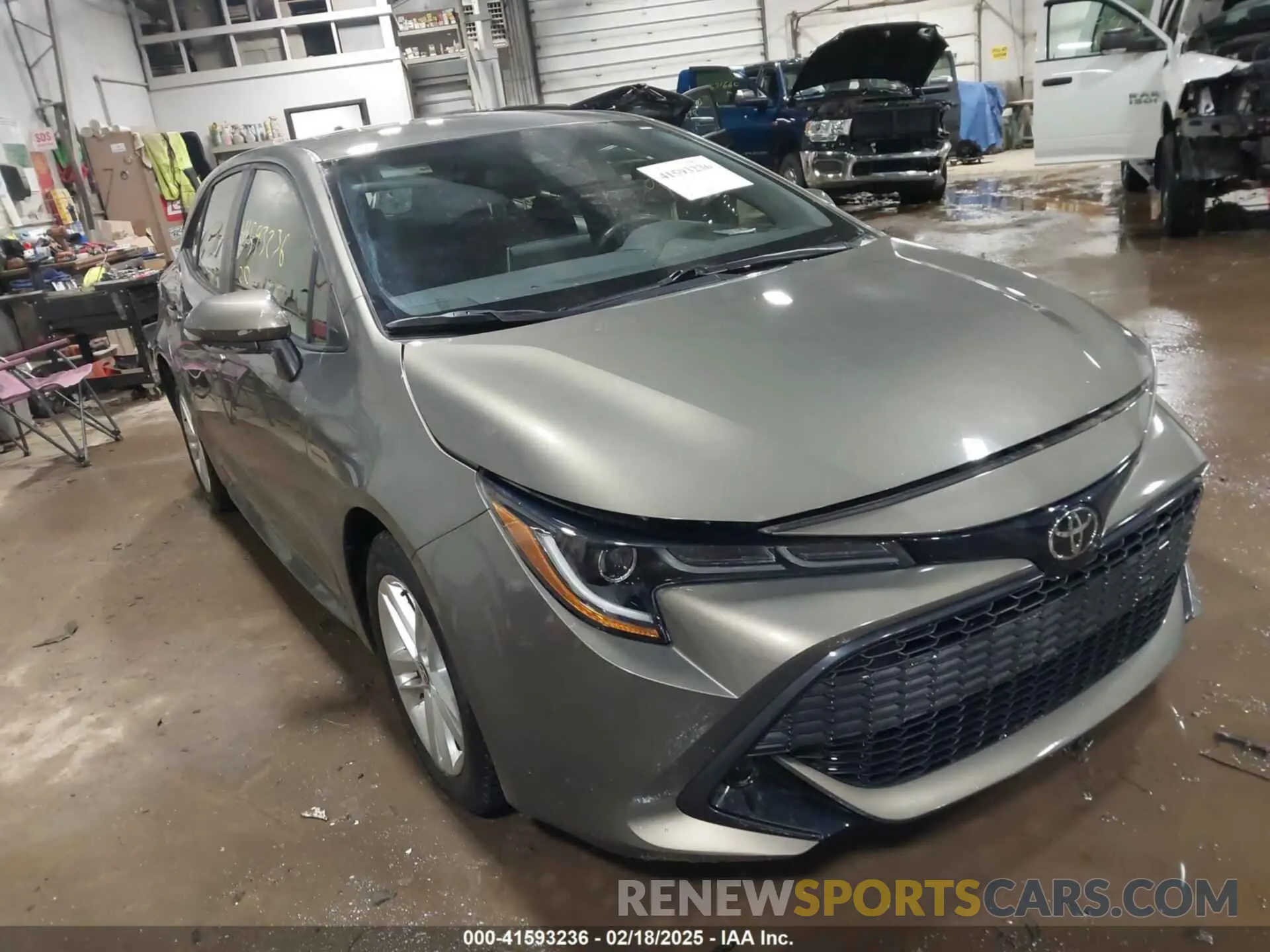1 Photograph of a damaged car JTND4RBE9L3095272 TOYOTA COROLLA 2020