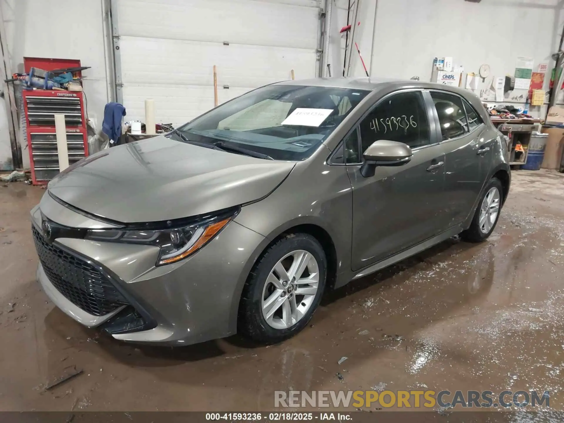 2 Photograph of a damaged car JTND4RBE9L3095272 TOYOTA COROLLA 2020