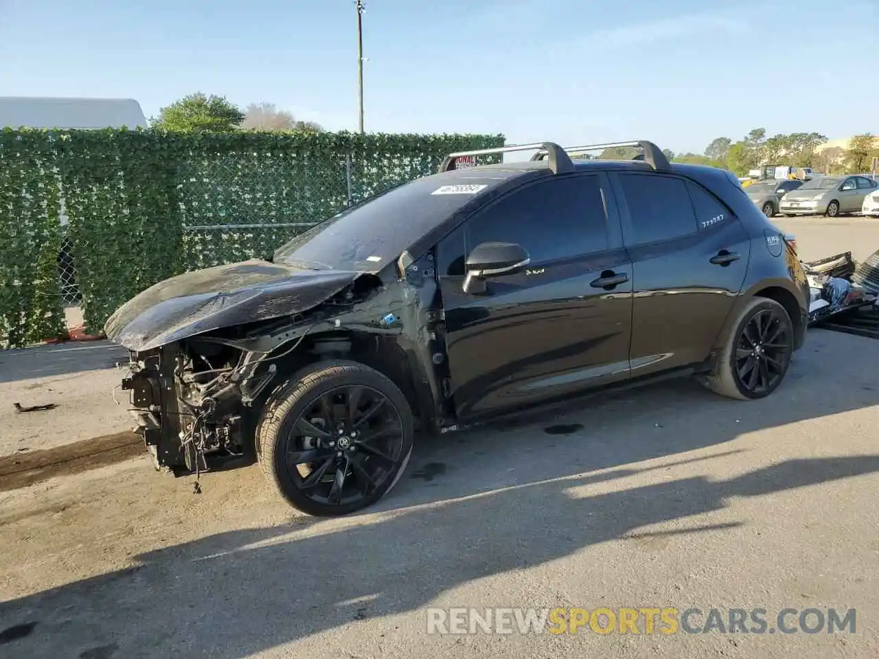 1 Photograph of a damaged car JTND4RBE9L3101538 TOYOTA COROLLA 2020