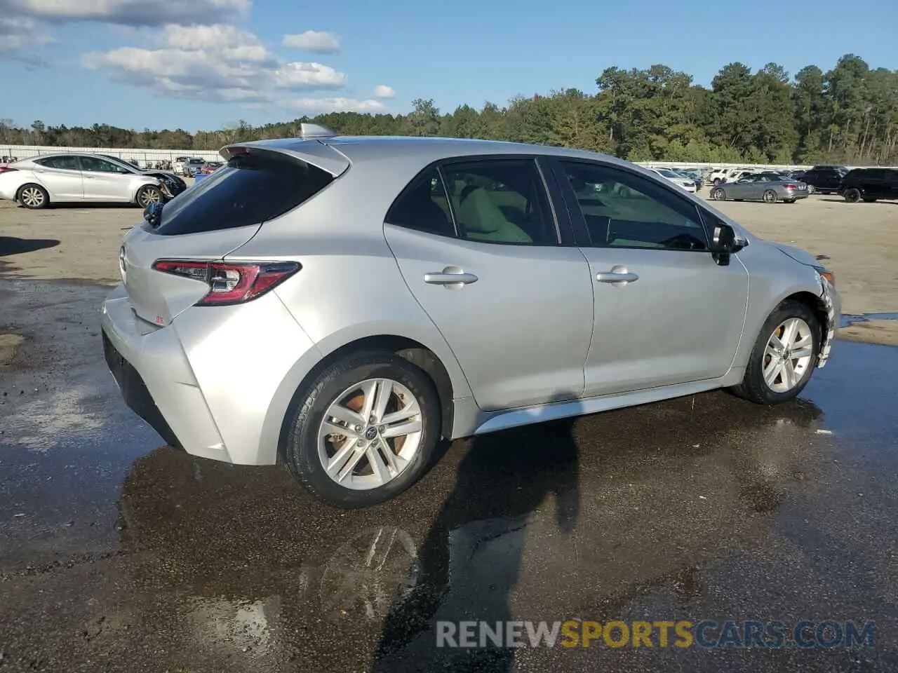 3 Photograph of a damaged car JTND4RBEXL3078531 TOYOTA COROLLA 2020
