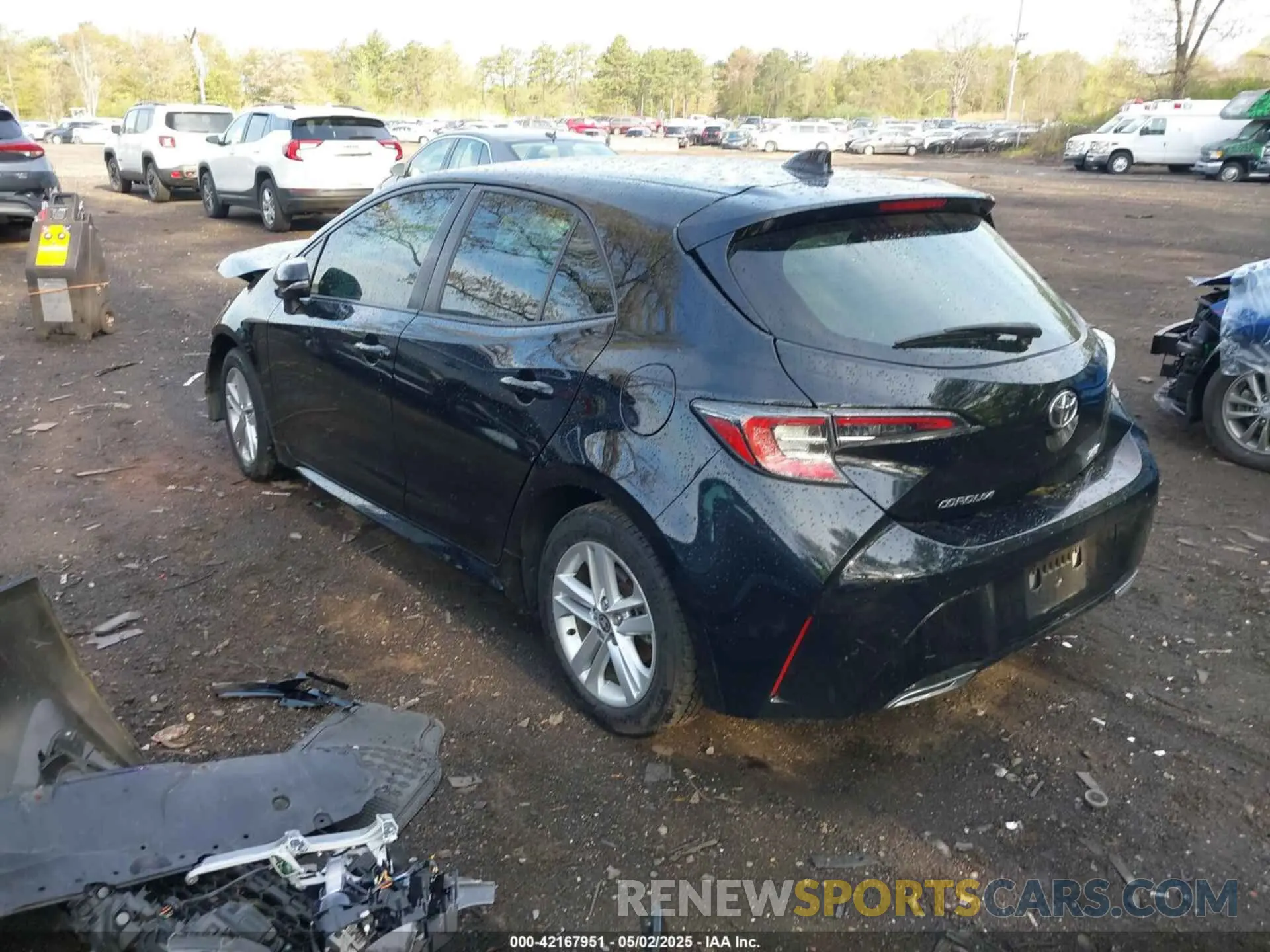 3 Photograph of a damaged car JTND4RBEXL3081977 TOYOTA COROLLA 2020