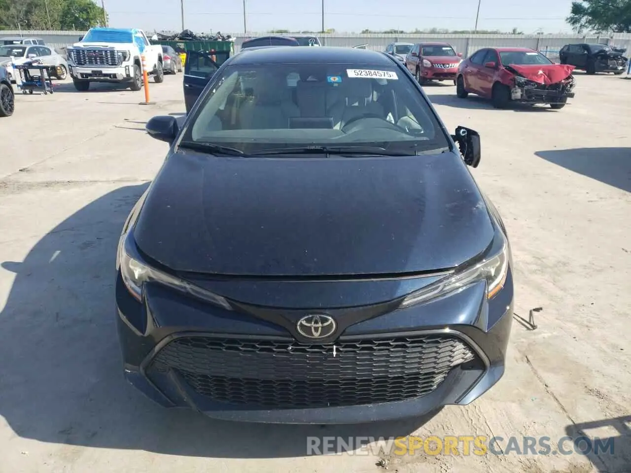5 Photograph of a damaged car JTND4RBEXL3087360 TOYOTA COROLLA 2020