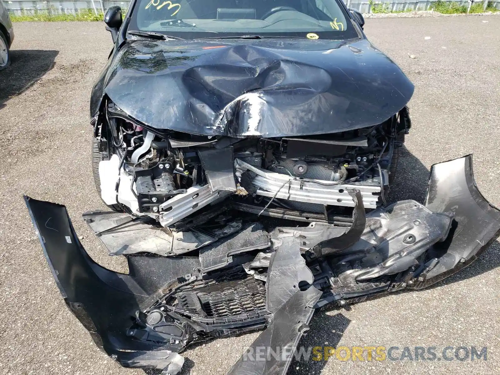 9 Photograph of a damaged car JTNK4RBE2L3087831 TOYOTA COROLLA 2020