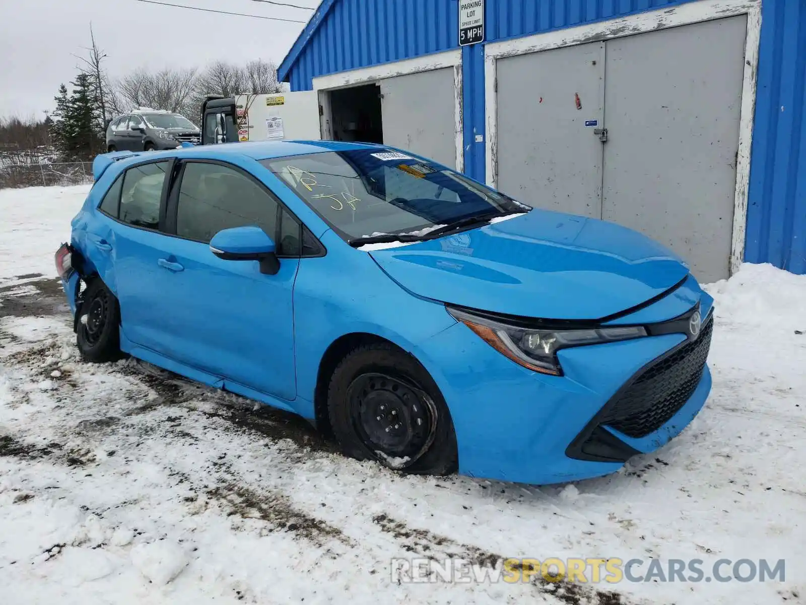 1 Photograph of a damaged car JTNK4RBE6L3093230 TOYOTA COROLLA 2020