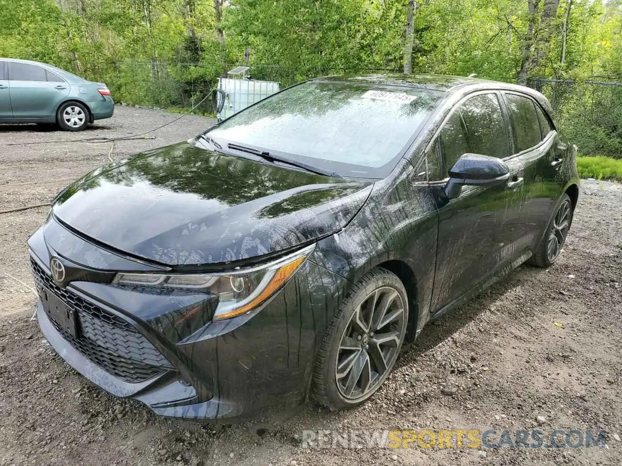 1 Photograph of a damaged car JTNK4RBEXL3100857 TOYOTA COROLLA 2020