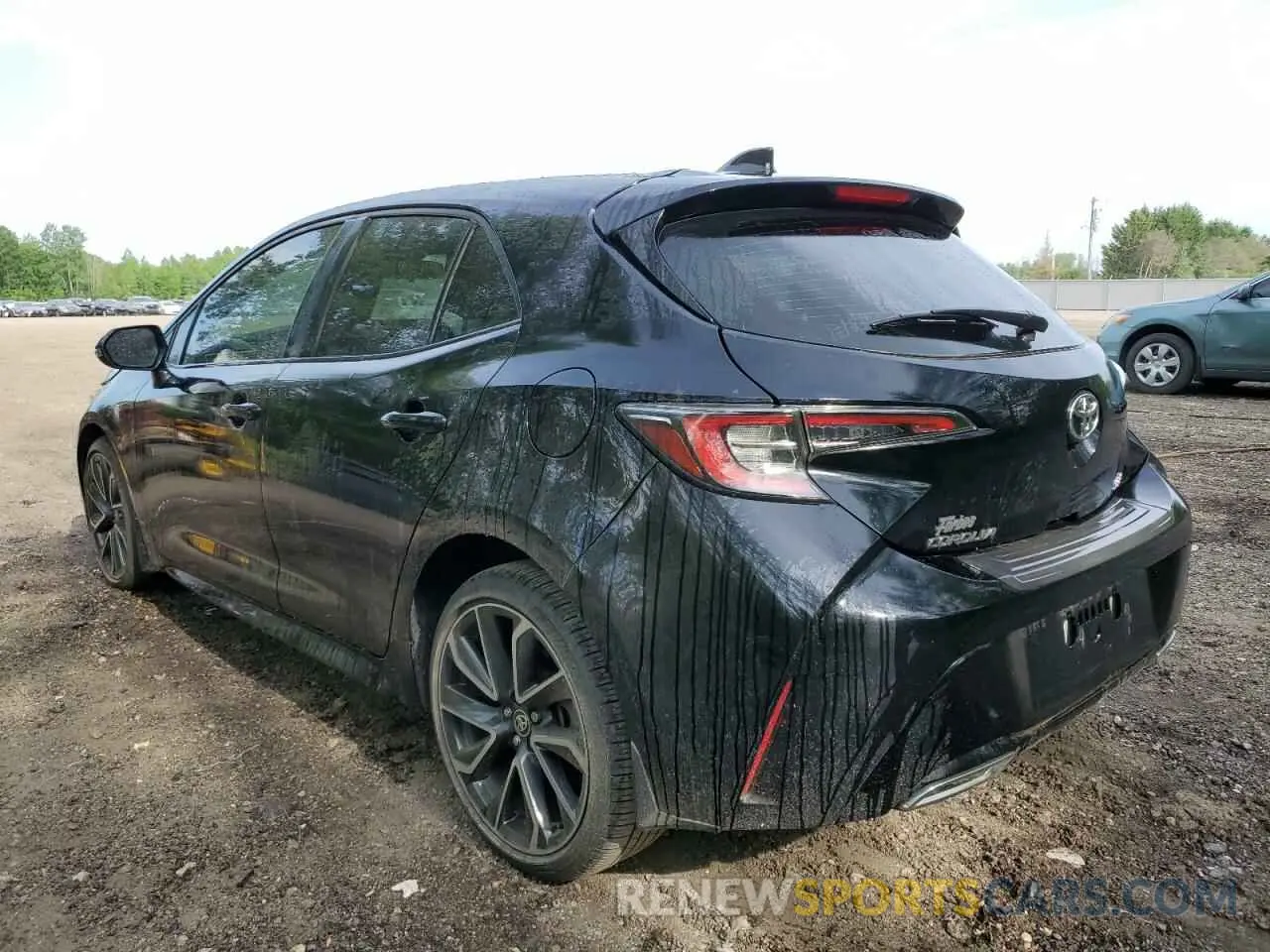2 Photograph of a damaged car JTNK4RBEXL3100857 TOYOTA COROLLA 2020