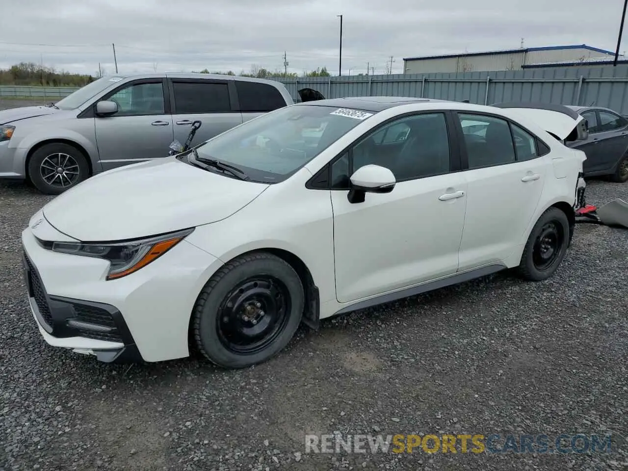 1 Photograph of a damaged car 5YFB4MBE4MP080816 TOYOTA COROLLA 2021