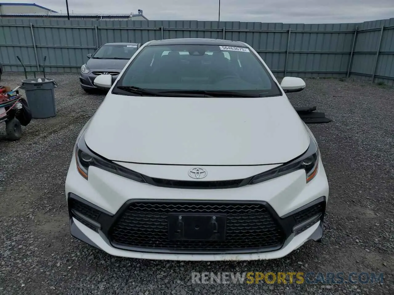 5 Photograph of a damaged car 5YFB4MBE4MP080816 TOYOTA COROLLA 2021