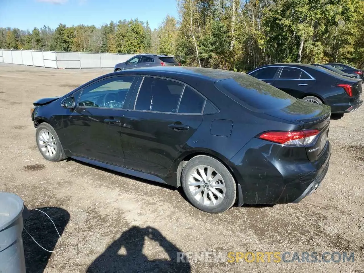 2 Photograph of a damaged car 5YFB4MBE9MP084747 TOYOTA COROLLA 2021