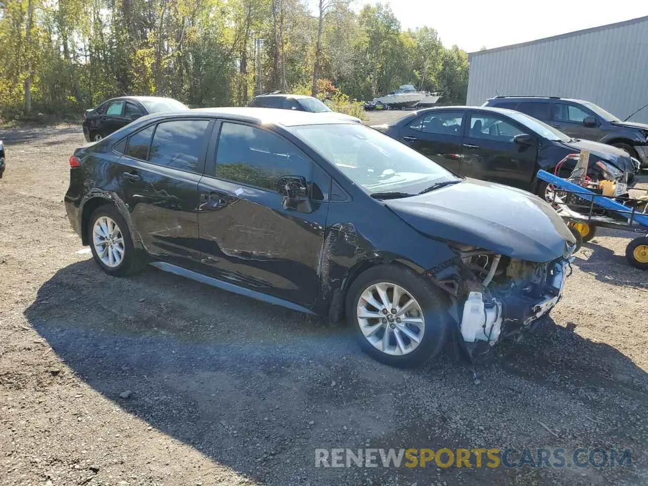 4 Photograph of a damaged car 5YFB4MBE9MP084747 TOYOTA COROLLA 2021